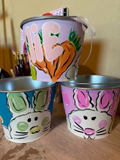 Custom Easter Buckets