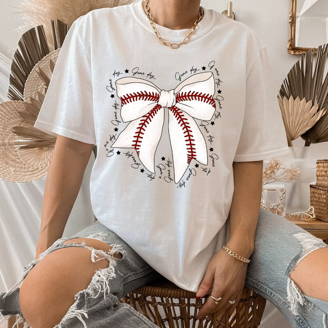 Baseball Bow Shirt