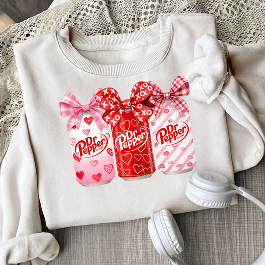 Dr. Pepper Valentines Bow Shirt