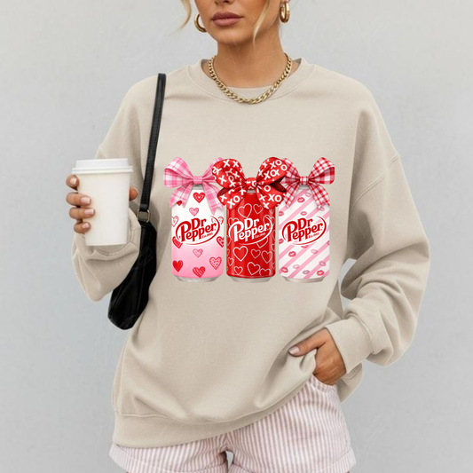 Dr. Pepper Valentines Bow Shirt
