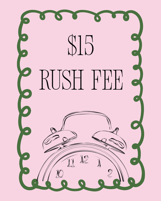 Rush Fee Add On